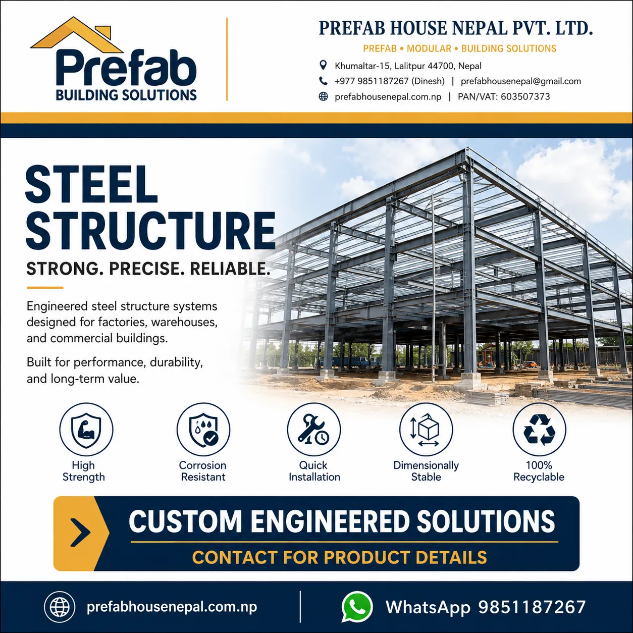 Steel Structures & Industrial Buildings
