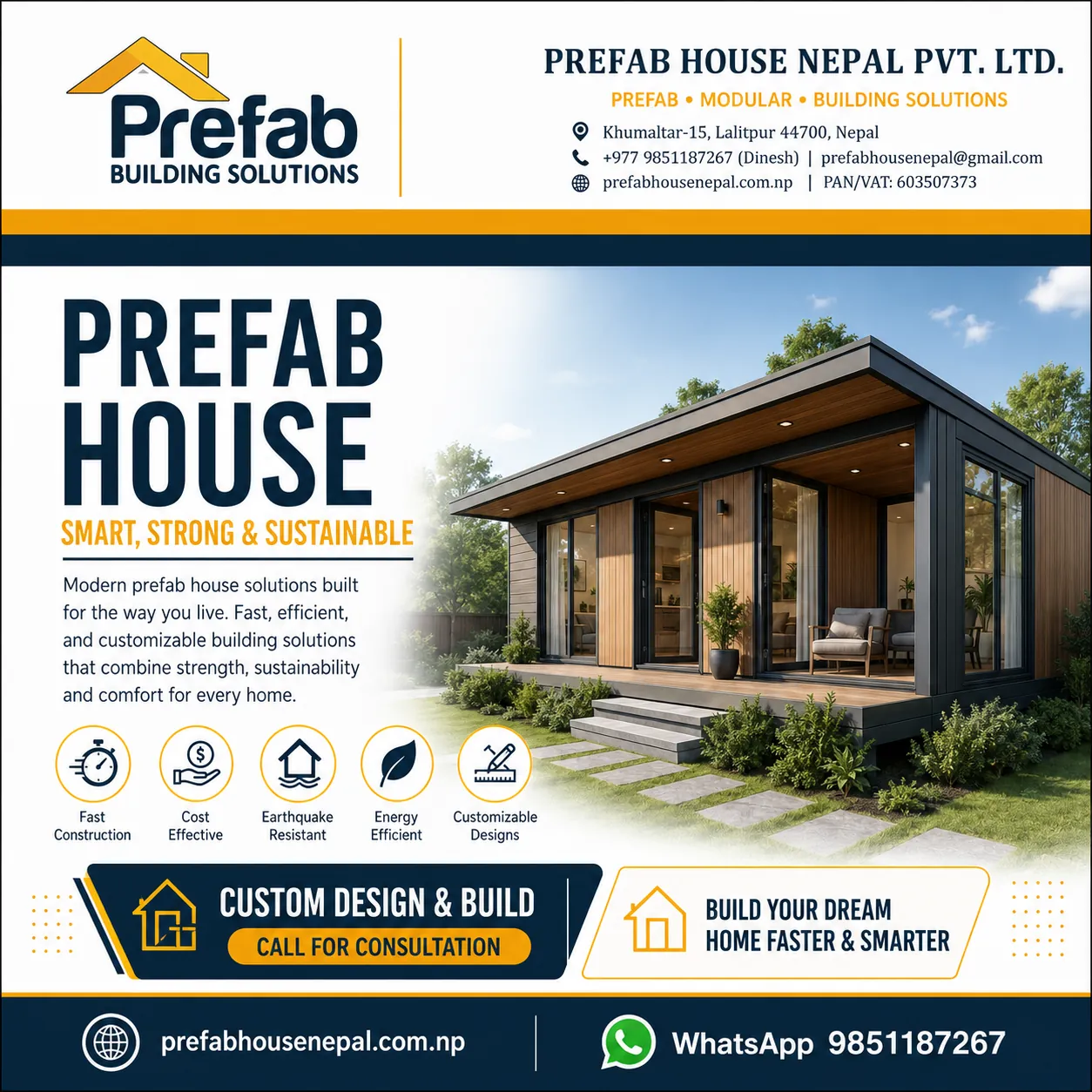 Hotel and Resort Modular Cottage application view 1
